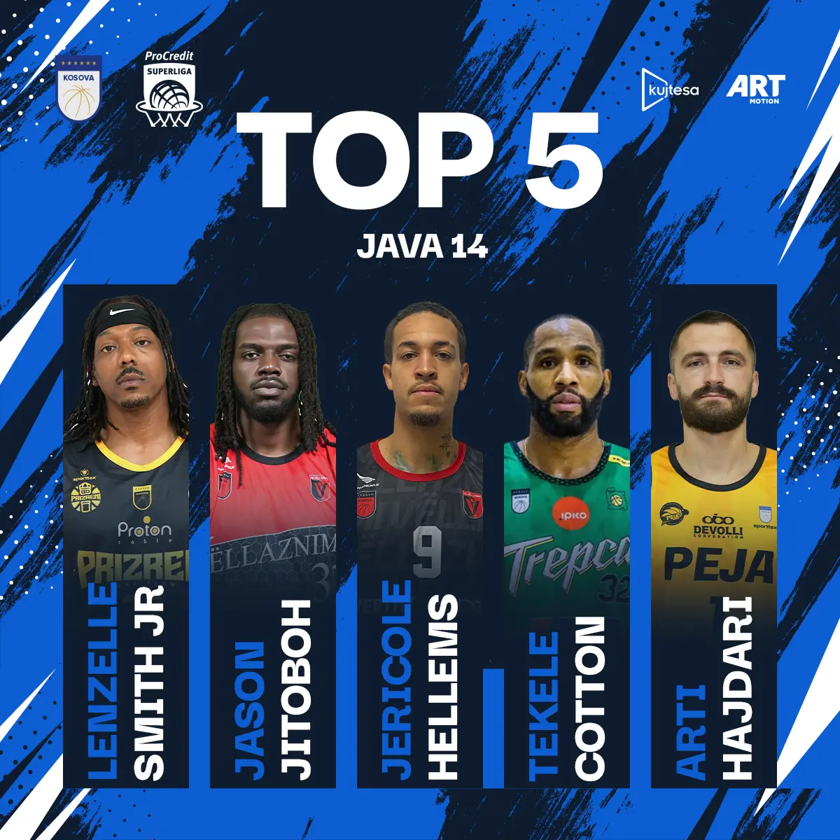 Lenzelle Smith JR, me indeksin më të lartë, shpallet MVP